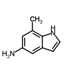 CAS#: 90868-09-0, 7-Methyl-1H-indol-5-amine