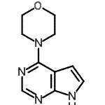 CAS#: 90870-83-0, 4-(4-Morpholinyl)-7H-pyrrolo[2,3-d]pyrimidine