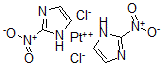 CAS 登录号：90894-50-1， 二氯双(硝基咪唑)铂 II