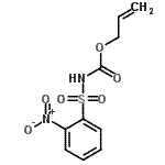 CAS#: 90916-29-3, Allyl [(2-nitrophenyl)sulfonyl]carbamate