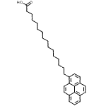 CAS 登录号：90936-84-8， 16-(1-芘基)十六烷酸