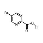 CAS#: 909711-99-5, Lithium 5-bromo-2-pyridinecarboxylate