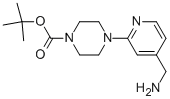 CAS#: 910036-87-2, 4-[4-(Aminomethyl)-2-Pyridinyl]-1-Piperazinecarboxylic Acid 1,1-Dimethylethyl Ester