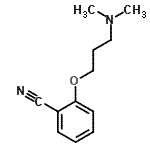 CAS#: 910037-05-7, 2-[3-(Dimethylamino)propoxy]benzonitrile