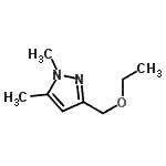 CAS 登录号：91027-04-2， 3-(乙氧基甲基)-1,5-二甲基-1H-吡唑