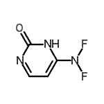 CAS 登录号：91036-56-5， 6-(二氟氨基)-2(1H)-嘧啶酮
