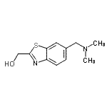 CAS#: 91102-12-4, {6-[(Dimethylamino)methyl]-1,3-benzothiazol-2-yl}methanol