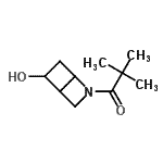 CAS#: 911410-36-1, 1-(5-Hydroxy-2-azabicyclo[2.2.0]hex-2-yl)-2,2-dimethyl-1-propanone