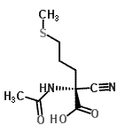 CAS#: 911448-34-5, N-Acetyl-2-cyano-5-(methylsulfanyl)-L-norvaline