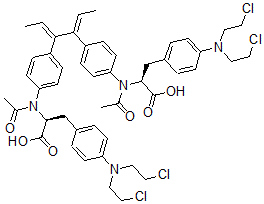CAS#: 91147-86-3, 4,4-Bis(Acetylsarcosyl)Synestrol