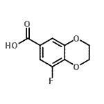 CAS#: 911485-91-1, 8-Fluoro-2,3-dihydro-1,4-benzodioxine-6-carboxylic acid