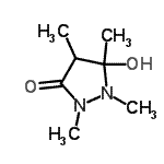 CAS#: 911797-64-3, 5-Hydroxy-1,2,4,5-tetramethyl-3-pyrazolidinone