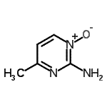 CAS#: 91233-72-6, 4-Methyl-2-pyrimidinamine 1-oxide