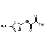 CAS#: 912537-38-3, [(5-Methyl-2-thienyl)amino](oxo)acetic acid