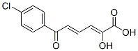 CAS 登录号：91254-62-5， 2-羟基-6-氧代-6-(4'-氯苯基)己-2,4-二烯酸