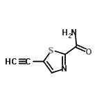 CAS#: 912639-81-7, 5-Ethynyl-1,3-thiazole-2-carboxamide