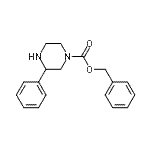 CAS#: 912763-24-7, Benzyl 3-phenyl-1-piperazinecarboxylate