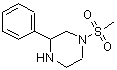 CAS#: 912763-31-6, 1-(Methylsulfonyl)-3-phenylpiperazine