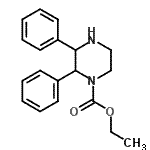 CAS#: 912763-37-2, Ethyl 2,3-diphenyl-1-piperazinecarboxylate