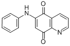 CAS 登录号：91300-60-6， 6-(苯基氨基)-5,8-喹啉二酮