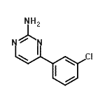CAS#: 913322-47-1, 4-(3-Chlorophenyl)-2-pyrimidinamine