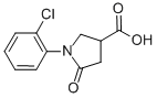 CAS#: 91349-19-8, 1-(2-Chlorophenyl)-5-Oxopyrrolidine-3-Carboxylic Acid