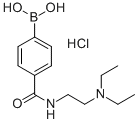 CAS#: 913835-46-8, B-[4-[[[2-(Diethylamino)Ethyl]Amino]Carbonyl]Phenyl]-Boronic Acid Hydrochloride (1:1)
