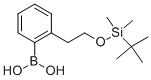 CAS#: 913835-62-8, B-[2-[2-[[(1,1-Dimethylethyl)Dimethylsilyl]Oxy]Ethyl]Phenyl]-Boronic Acid
