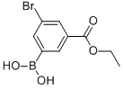 CAS#: 913835-88-8, 3-Borono-5-Bromo-Benzoic Acid 1-Ethyl Ester