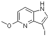 CAS#: 913983-30-9, 3-Iodo-5-methoxy-1H-pyrrolo[3,2-b]pyridine