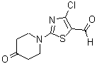 CAS#: 914348-62-2, 4-Chloro-2-(4-Oxo-Piperidinyl)-5-Thiazolecarboxaldehyde