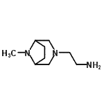 CAS#: 91445-47-5, 2-(8-Methyl-3,8-diazabicyclo[3.2.1]oct-3-yl)ethanamine