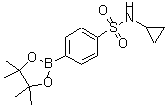 CAS 登录号：914610-50-7， 4-(N-环丙基磺酰胺)苯硼酸频哪醇酯