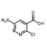 CAS#: 914637-40-4, 3-Chloro-6-methyl-4-pyridazinecarboxylic acid
