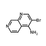 CAS#: 91477-49-5, 3-Bromo-1,7-naphthyridin-4-amine