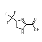 CAS#: 915230-46-5, 4-(Trifluoromethyl)-1H-imidazole-2-carboxylic acid