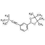 CAS#: 915402-03-8, Trimethyl{[3-(4,4,5,5-tetramethyl-1,3,2-dioxaborolan-2-yl)phenyl]ethynyl}silane