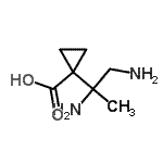 CAS#: 915867-73-1, 1-(1,2-Diamino-2-propanyl)cyclopropanecarboxylic acid