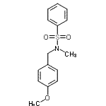 CAS#: 915916-89-1, N-(4-Methoxybenzyl)-N-methylbenzenesulfonamide