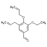 CAS#: 915920-67-1, 3-Allyl-4-(allyloxy)-5-ethoxybenzaldehyde