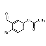 CAS#: 915920-73-9, 4-Bromo-3-formylphenyl acetate