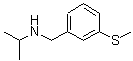 CAS#: 915921-11-8, N-[3-(Methylsulfanyl)benzyl]-2-propanamine