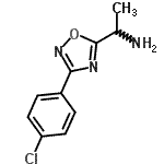 CAS 登录号：915921-14-1， 1-[3-(4-氯苯基)-1,2,4-恶二唑-5-基]乙胺
