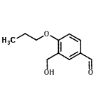 CAS#: 915921-81-2, 3-(Hydroxymethyl)-4-propoxybenzaldehyde