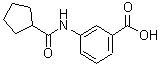 CAS 登录号：915921-84-5， 3-[(环戊基羰基)氨基]苯甲酸