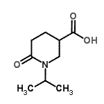 CAS#: 915922-33-7, 1-Isopropyl-6-oxo-3-piperidinecarboxylic acid