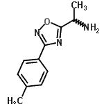 CAS 登录号：915922-88-2， 1-[3-(4-甲基苯基)-1,2,4-恶二唑-5-基]乙胺