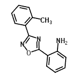 CAS#: 915922-92-8, 2-[3-(2-Methylphenyl)-1,2,4-oxadiazol-5-yl]aniline