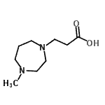 CAS#: 915923-47-6, 3-(4-Methyl-1,4-diazepan-1-yl)propanoic acid