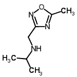 CAS#: 915924-63-9, N-[(5-Methyl-1,2,4-oxadiazol-3-yl)methyl]-2-propanamine